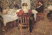 Edouard Vuillard Vial home after lunch USA oil painting artist